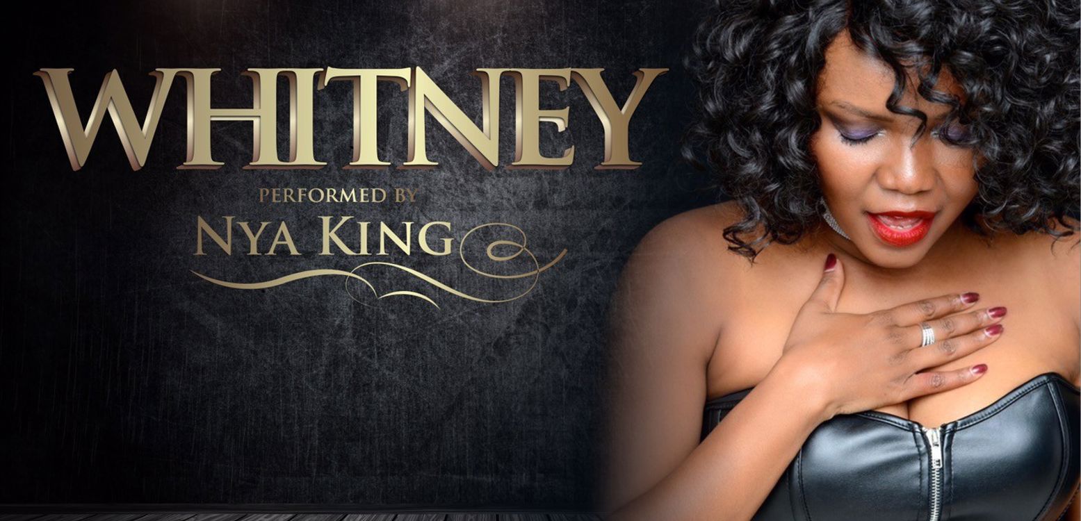 Whitney Houston by Nya King